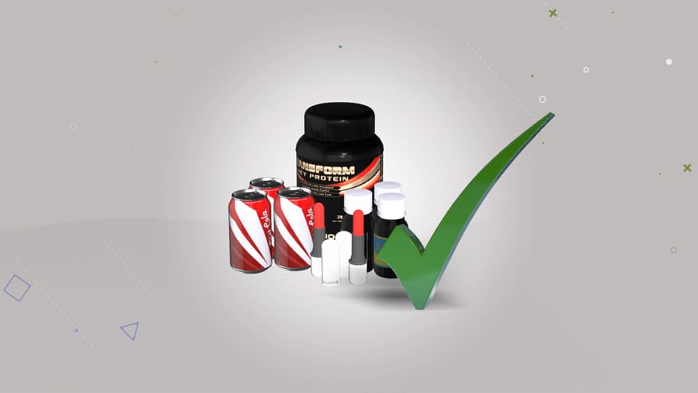 موشن گرافیک برچسب اصالت کالا